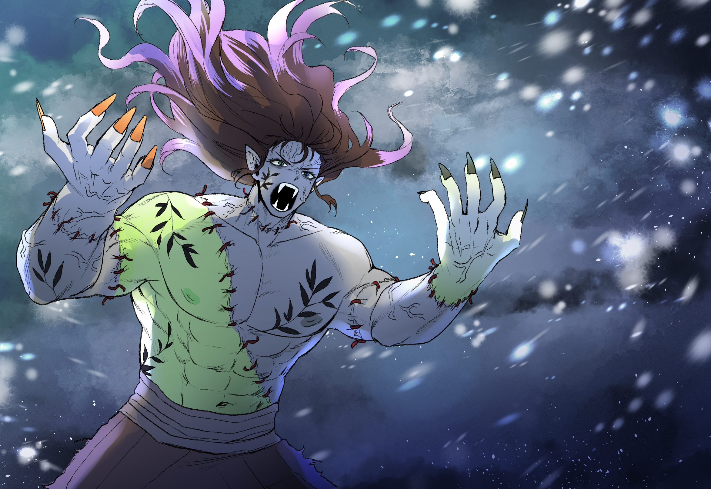 내가 의뢰한 ㅋ미ㅅ 받은거 이제야 공개한다! (+사담많음) 3번째 사진